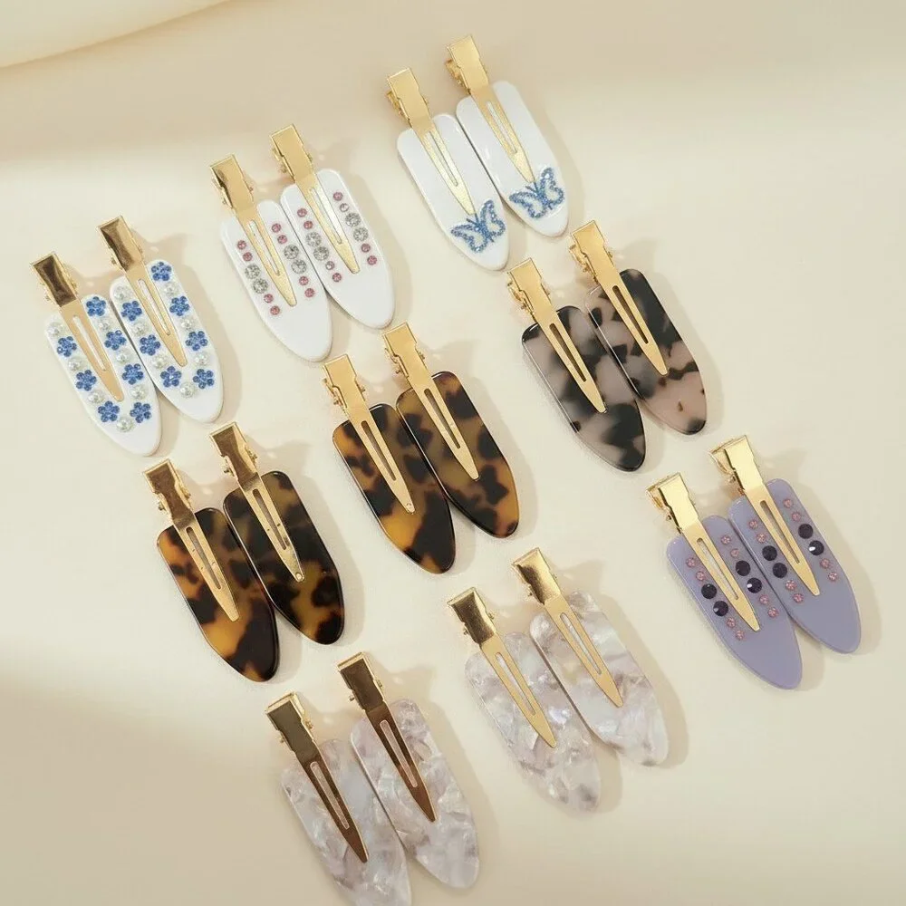 10PCS Hair Clip Bundle Random Mix Y2K Cute Snap Clips Aesthetic Hair Accessories